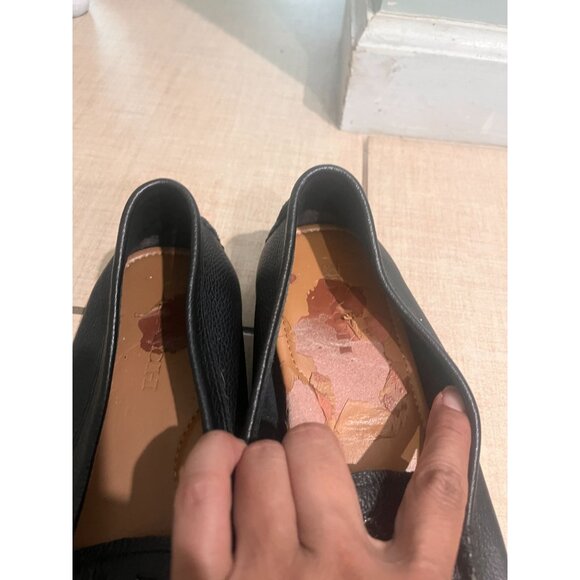 Coach Mary Lock Up Black Slip On Loafers Sz 8.5 - Picture 9 of 9